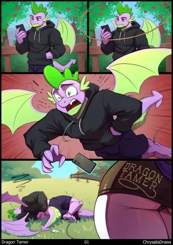 [TastyNoods] Dragon Tamer (My Little Pony: Friendship is Magic) manga cover