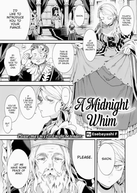 A Midnight Whim manga cover