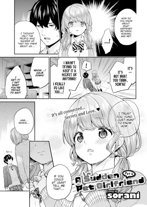 A Sudden Pet Girlfriend - Pet 4 manga cover