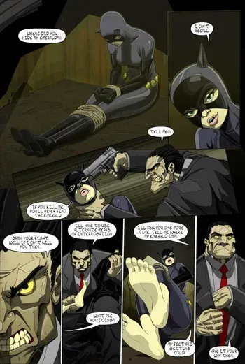 Sektujai - Catwoman feet tickle Sektujai manga cover