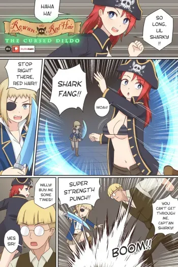 Rowan the Red Hair: the Cursed Dildo manga cover