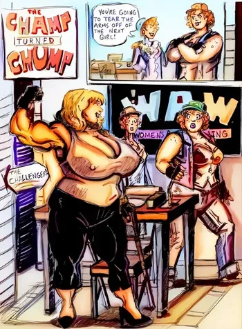 [momuscle1975(JRtheMonsterboy)] Champ Turned Chump! [Enhanced/Colorized] manga cover