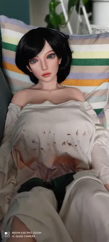 Elsa Babe HA017 Ono Aiko <First experience of living together with an older girlfriend> Pictures by doll fan: Clown manga cover