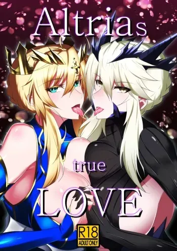 [Jikomankitsu. (WTwinMkII2nd)] Altrias true LOVE (Fate/Grand Order) [Spanish] [Lukelun Fansub] [Digital] manga cover