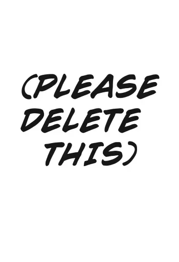 Please Delete This!! manga cover