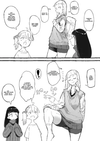 My older sister is confident in the strength of her legs manga cover