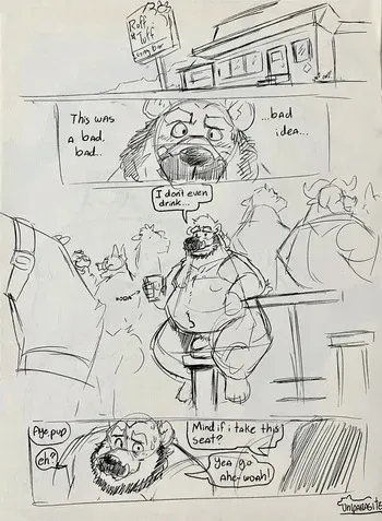 [Uniparasite] Fling Goes To A Bar manga cover