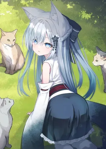 [Night White Lily (nishina kakeri)] Ore wa Shitsuren shi Bakeneko wa Futatabi Arawareru + Seisakuki Setto [Digital] manga cover