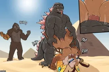 [PsakornTnoi] Mothra Returns (Godzilla x Kong) manga cover