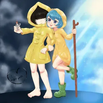 [Farwen] Six and Luce (Little Nightmares, the Catholic Church) manga cover