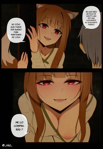 [Niui] Holo x Lawrance (Spice and Wolf) [Spanish] [JFairy Traslate] manga cover