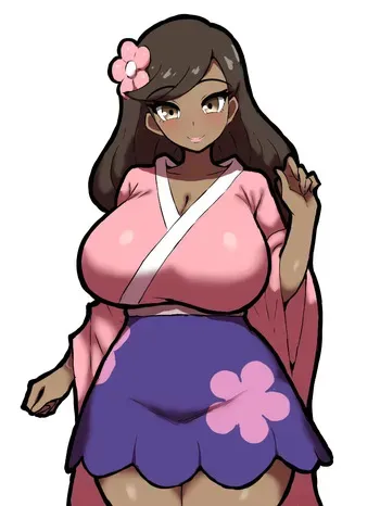 [Dragon Hamasaki] Furisode no shione, anaruname (Pokémon) manga cover