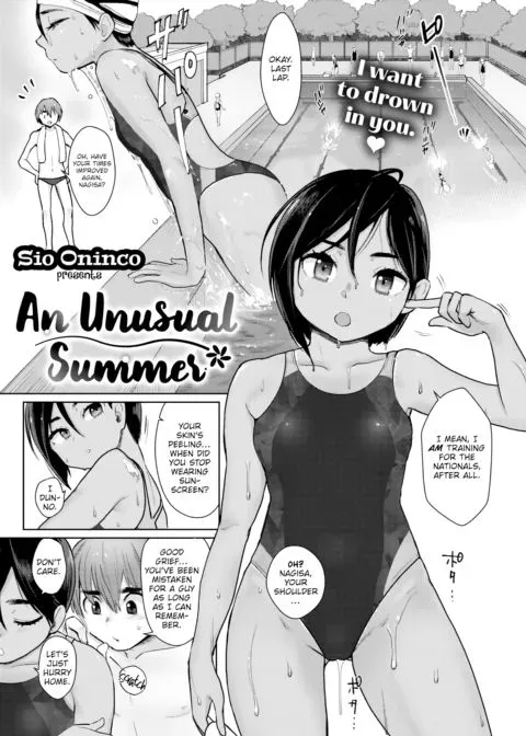 An Unusual Summer manga cover
