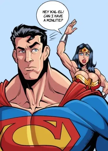 [Fontez] Clash of Titans (Wonder Woman x Superman) manga cover