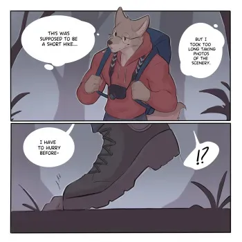 A Late Hike manga cover