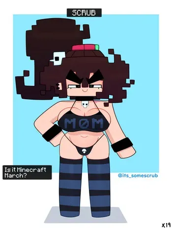 [SomeScrub] Femscrub - Minecraft March (2024) manga cover