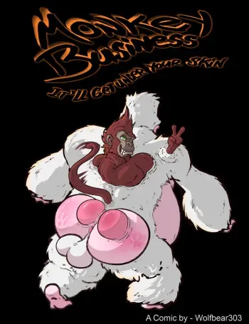 [Wolfbear303] Monkey Business manga cover