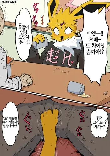 [San Ruishin] Juniors are for seniors only... (Pokemon) [Korean] [LWND] manga cover