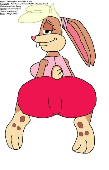 Lola Bunny (New Looney Tunes) beauty bottom (by ChrisTheWhaleKing) manga cover