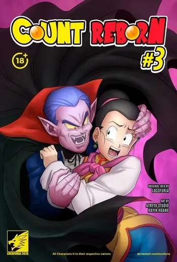 Locofuria - Count Reborn 3 manga cover