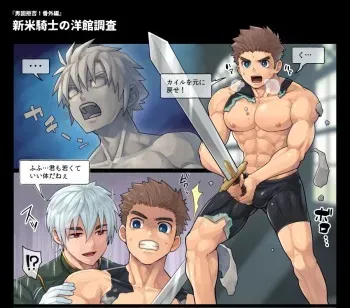 the novice knight's first mission manga cover
