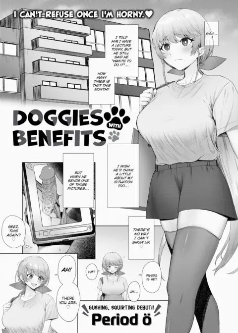 Doggies With Benefits manga cover