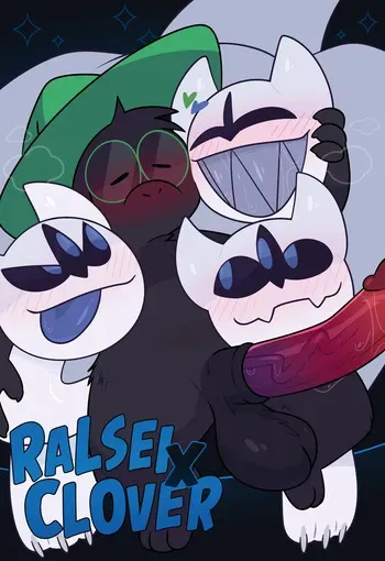 [Crushpepper] Ralsei x Clover manga cover