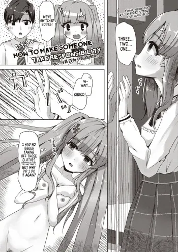 [Kawashima] How to Make Someone Take Responsibility (Shinymas TS Goudou) (THE iDOLM@STER Shiny Colors) [English] [GTF] manga cover