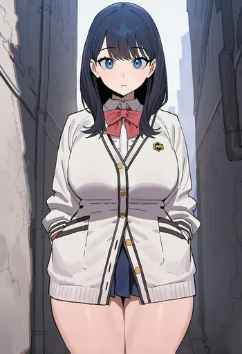 [kaminarimon_ai] [神羅天征] [仲見世] [雷門AIショップ] 宝多六花 [AI Generated] manga cover