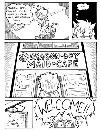 [hollywoodcerise] Dragon-Boy Maid Café manga cover
