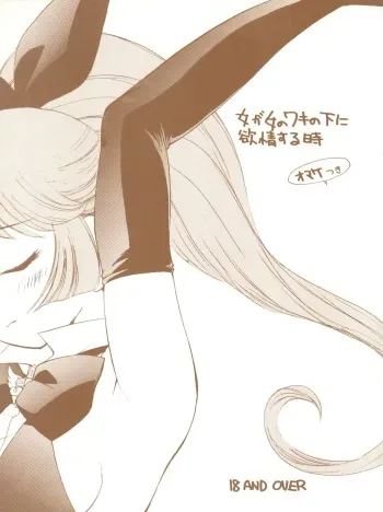 (CR22) [GAME DOME ARIAKE (Kamirenjaku Sanpei)] Onna ga Onna no Waki no Shita ni Yokujou suru Toki (Various) manga cover