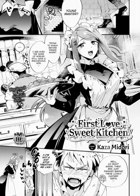 First Love Sweet Kitchen manga cover