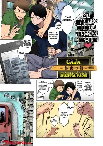 [Etuzan Jakusui] Mystery Box -Himitsu no Hako-｜Caja Misteriosa -Himitsu no Hako- (Futei with...) [Spanish] [El naranjas = Mr.Naranjas] [Colorized] [Digital] manga cover