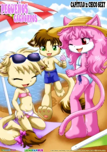 [Palcomix] Little Cubs 2: Sexy Boy | Pequeños Cachorros - Capítulo 2: Chico Sexy [Spanish] [LKNOFansub] manga cover