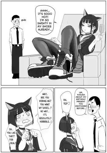 Fuck with Kazusa's Smelly Sneaker manga cover
