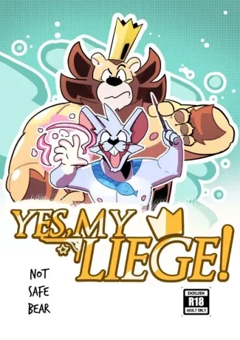 [NotSafeBear] Yes, My Liege manga cover