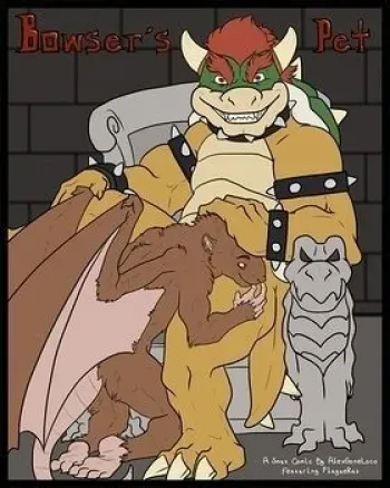 Bowser's Pet 1 manga cover