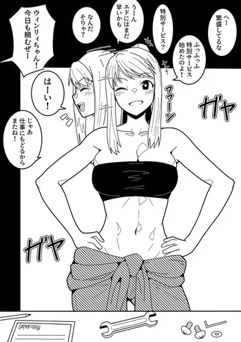 [ookiyuzuki] Wi*ry no saabisu (Fullmetal Alchemist) manga cover