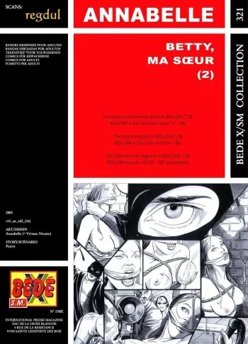 [Annabelle] Betty ma sœur [french] manga cover