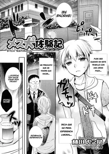 [Hayashida Toranosuke] Mesuinu Taikenki | Bitch Testimonial (Nyotaika Happiness!) [Spanish] [TF Scans] manga cover