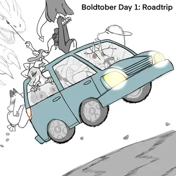 [Tiredkobold] Boldtober 2024 manga cover