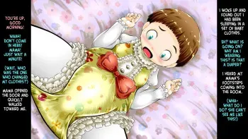 Asaokitara akachan ni natteta boku [English] manga cover
