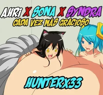 [Xano501] Ahri x Sona x Syndra: Growing Funny [Spanish] manga cover