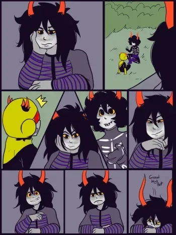 [McSiggy] Huggings and Fuckings (Homestuck) manga cover