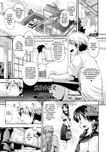 [Jun] Yuunatsu | Summer Night (COMIC Tenma 2010-09) [German] manga cover