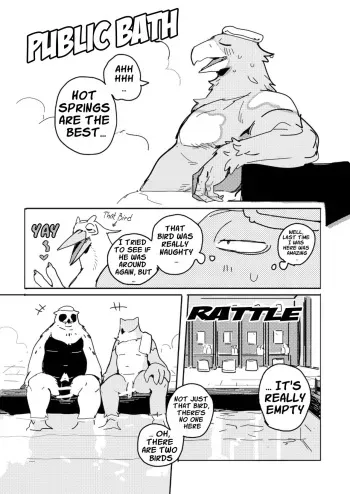 White-Tailed Eagle and Owls manga cover