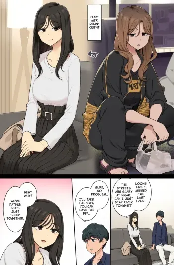 MotoYan ga Dechau Onee-san | An Ex-Delinquent Lets Her Old Self Slip Out manga cover