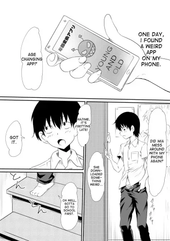 [Mikezoutei] Nenrei Henka Appli de Yari Houdai Shichau Hanashi [English] manga cover