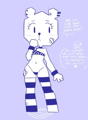 [disfigure] Teri (The Amazing World of Gumball) manga cover