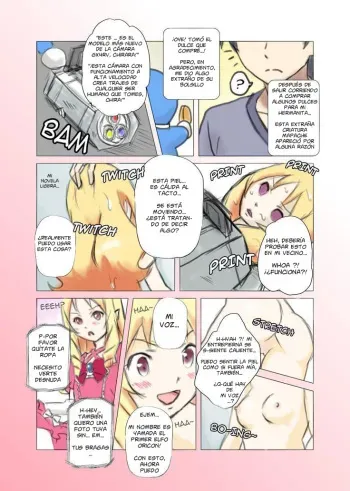 [SKNR] Eromanga sensei - Freesize Skin Camera [Spanish] [GenderBender Scans] manga cover